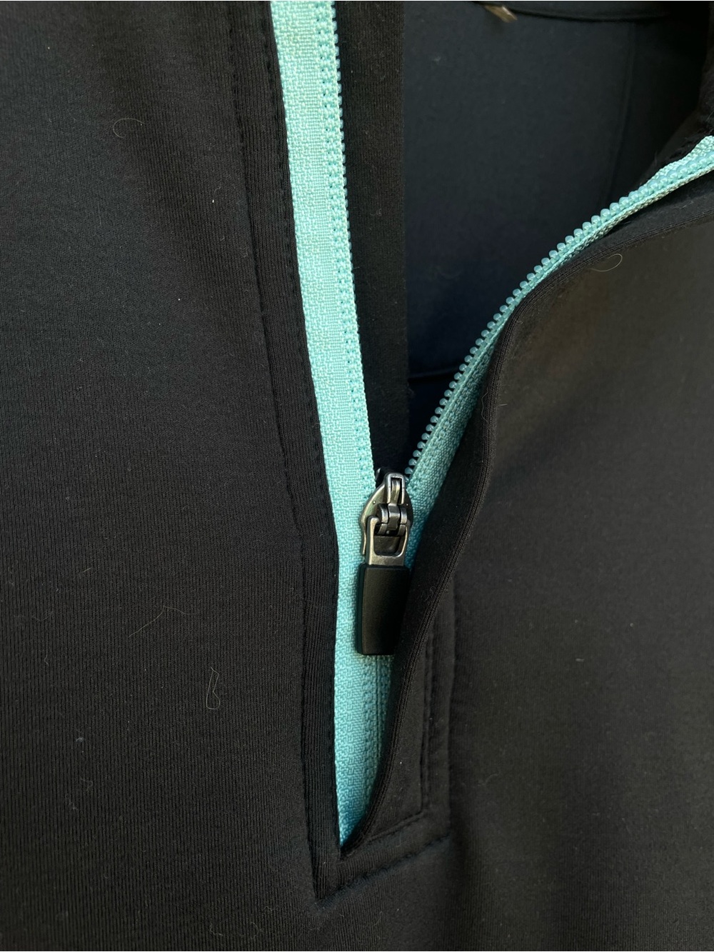 Swannies Black * The Broadmoor * 1/4-Zip Pullover XL - Picture 5 of 10
